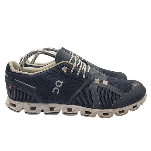 On Cloud Running Swiss Engineering Mens 9.5 Blue Athletic Outdoor Shoes Sneakers main image 4